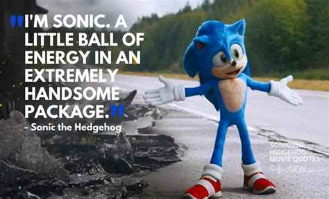 sonic never trust how you feel about your life|10 Quotes From The Sonic The Hedgehog Movie That .